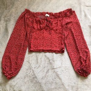 Off the shoulder top